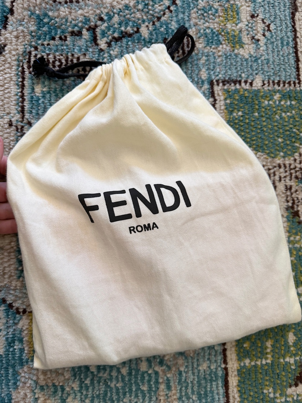 SOLD❗️FENDI Calfskin F is Fendi Kan I WOC chain crossbody bag fuchsia pink - Picture 11 of 11